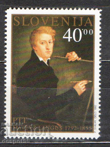 1992. Slovenia. 200 de ani de la nașterea lui Mathews Langus.