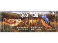 Pure stamps Ecology Fauna Birds 2009 from Bulgaria