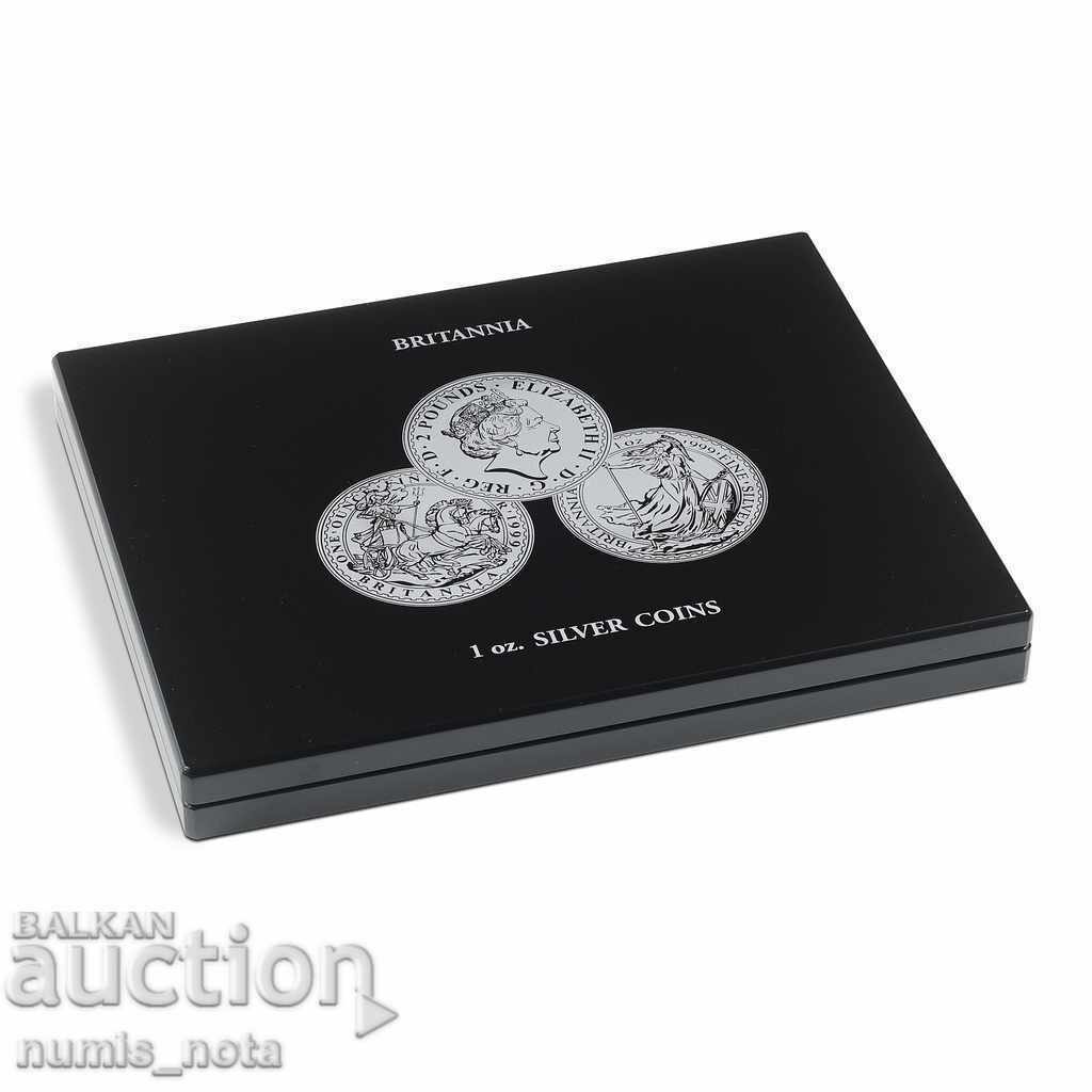 cutie de lux VOLTERRA pentru 20 de monede Britannia