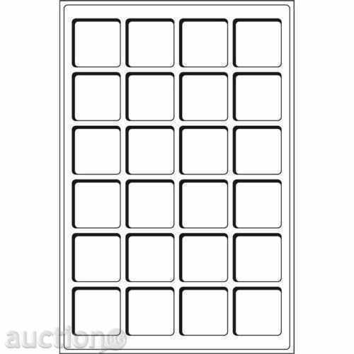 Πίνακες ΝΟΜΙΣΜΑΤΟΣ Leuchtturm - 24 νομίσματα - 47/47 mm - 2 με τιμή 23.00 BGN | € 11.76