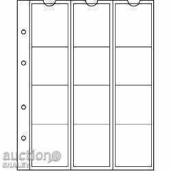 Auction OPTIMA coin sheets with different diameters - 5 pcs/pack (999) Auction OPTIMA coin sheets with different diameters - 5 pcs/pack (999)