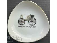 Duryea's Motor Wagon 1895 Porcelain Saucer