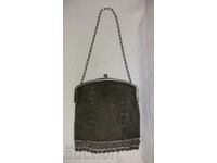 Old metal handbag purse from the 1920s.