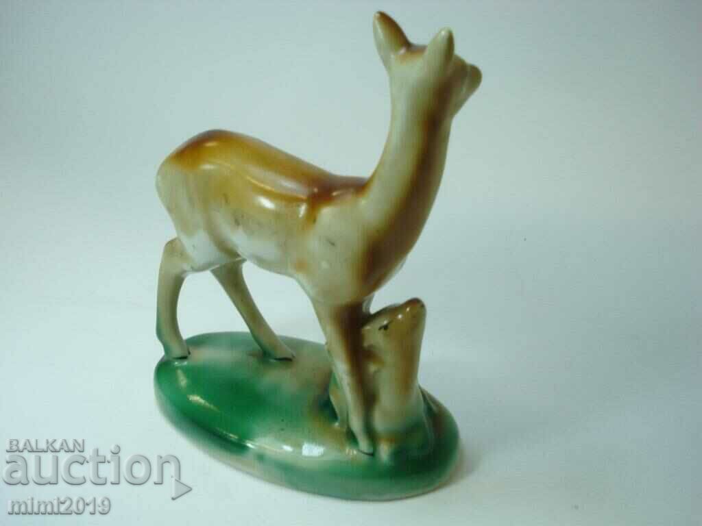 Delivery of Old Isis - Porcelain Figure