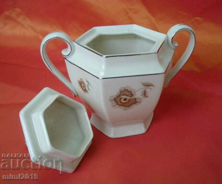 Delivery of Porcelain Sugar Bowl, marked EPIAG KARLSBAD Delivery of Porcelain Sugar Bowl, marked EPIAG KARLSBAD