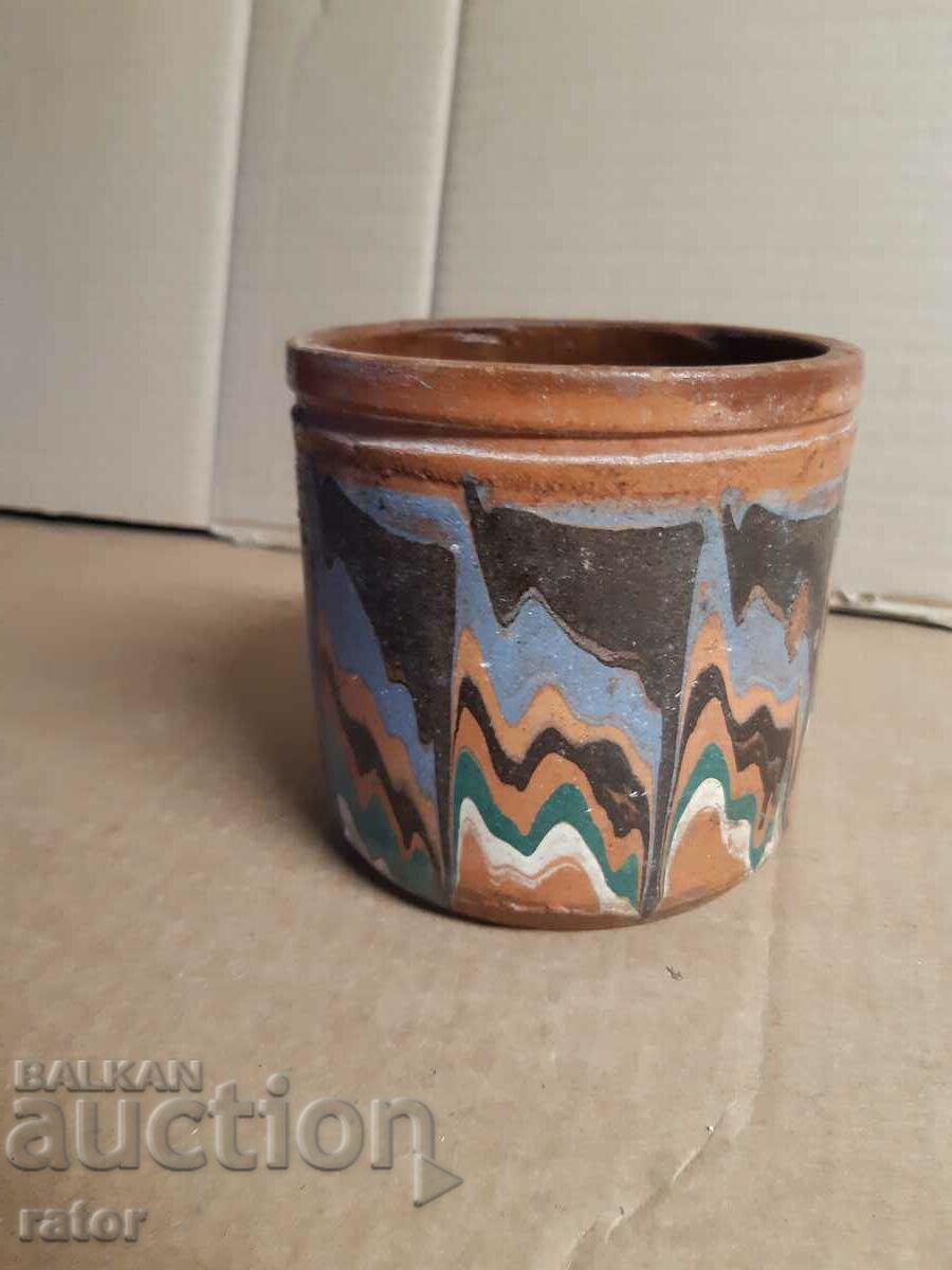 Auction Old clay jar - Kingdoms of Bulgaria. Pot, ceramic Auction Old clay jar - Kingdoms of Bulgaria. Pot, ceramic