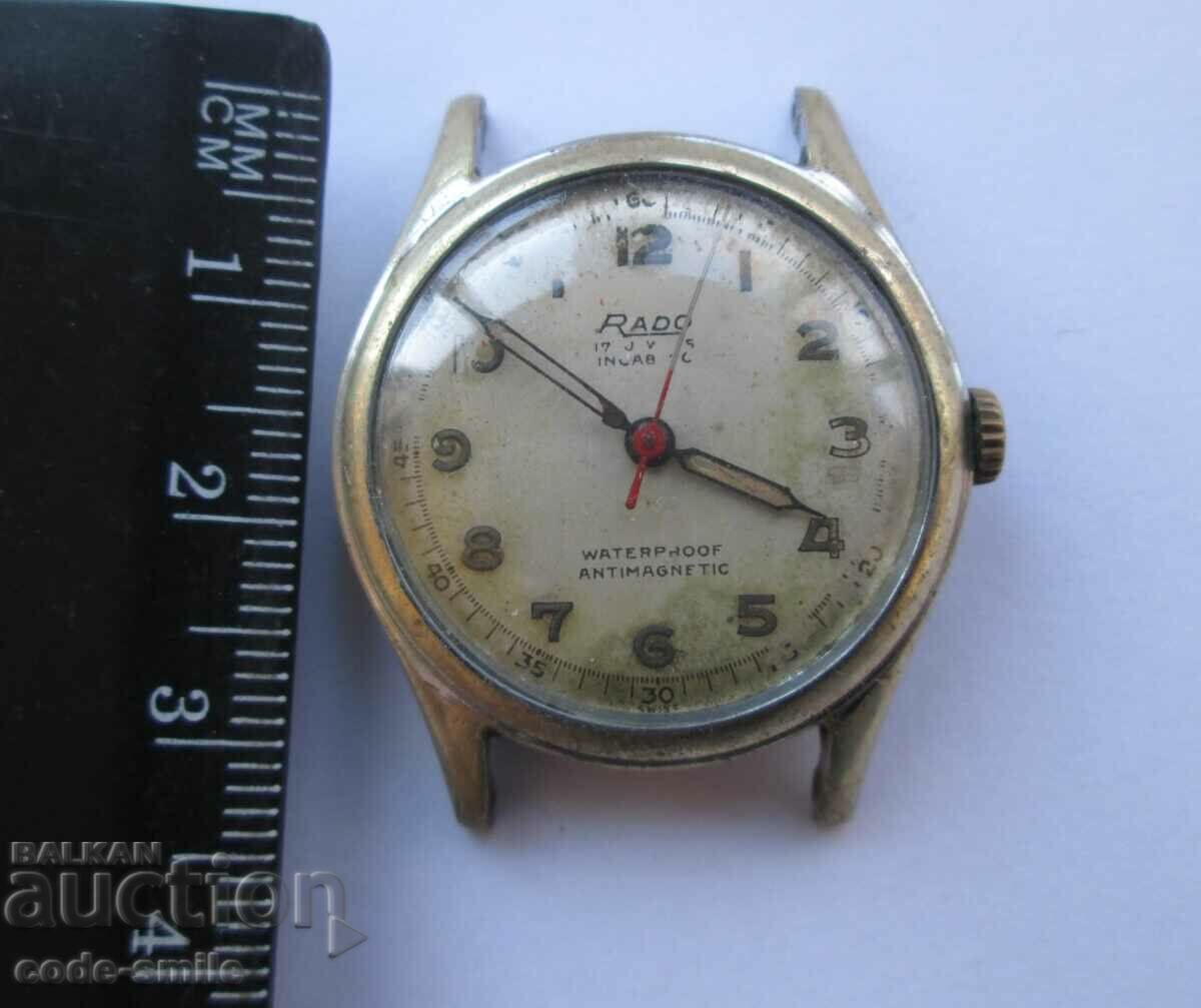 Auction  Rado vintage mechanical wristwatch RADO Watch Co