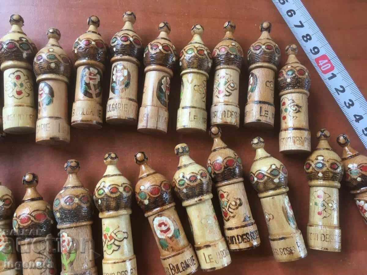 MUSCAL MUSCAL MUSCAL MUSCAL WOOD-30 PCS Souvenirs, Floor with price 28.00 BGN | € 14.32 MUSCAL MUSCAL MUSCAL MUSCAL WOOD-30 PCS Souvenirs, Floor with price 28.00 BGN | € 14.32