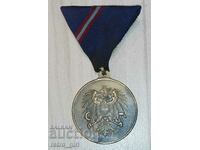 Medalia Serviciului Militar austriac.