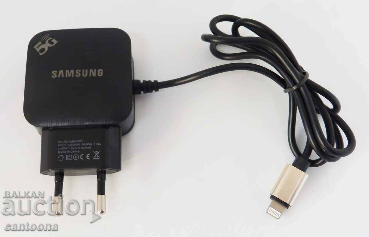 Auction Fast charger with 2 USB ports and TYPE C connector, 3.1 A Auction Fast charger with 2 USB ports and TYPE C connector, 3.1 A