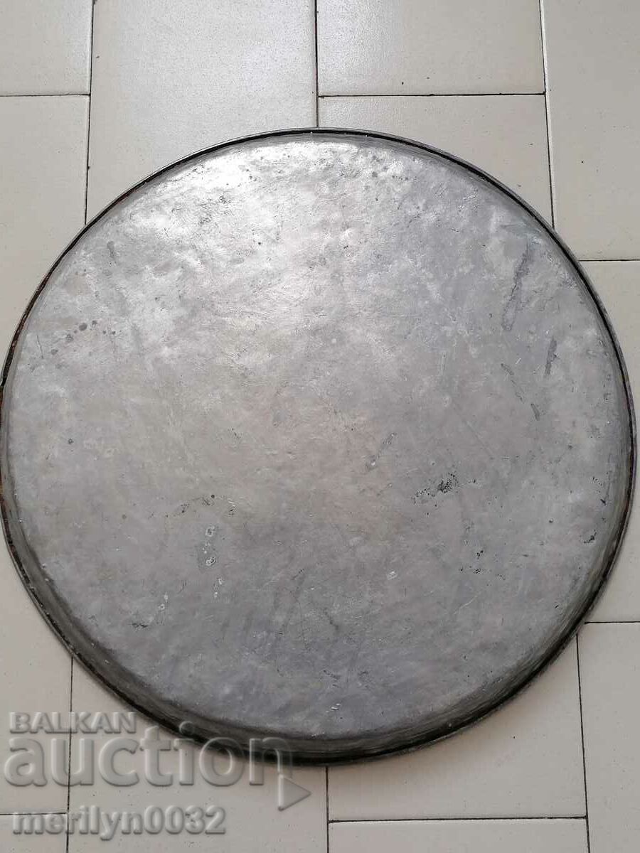 Auction Large Christmas Pie Pan Blue Copper Copper Dish Auction Large Christmas Pie Pan Blue Copper Copper Dish