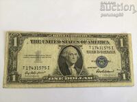 1 Δολάριο ΗΠΑ 1935 ΜΠΛΕ Σφραγίδα (OR)