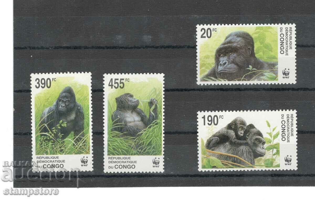 ΛΔ Κονγκό - Monkeys - WWF