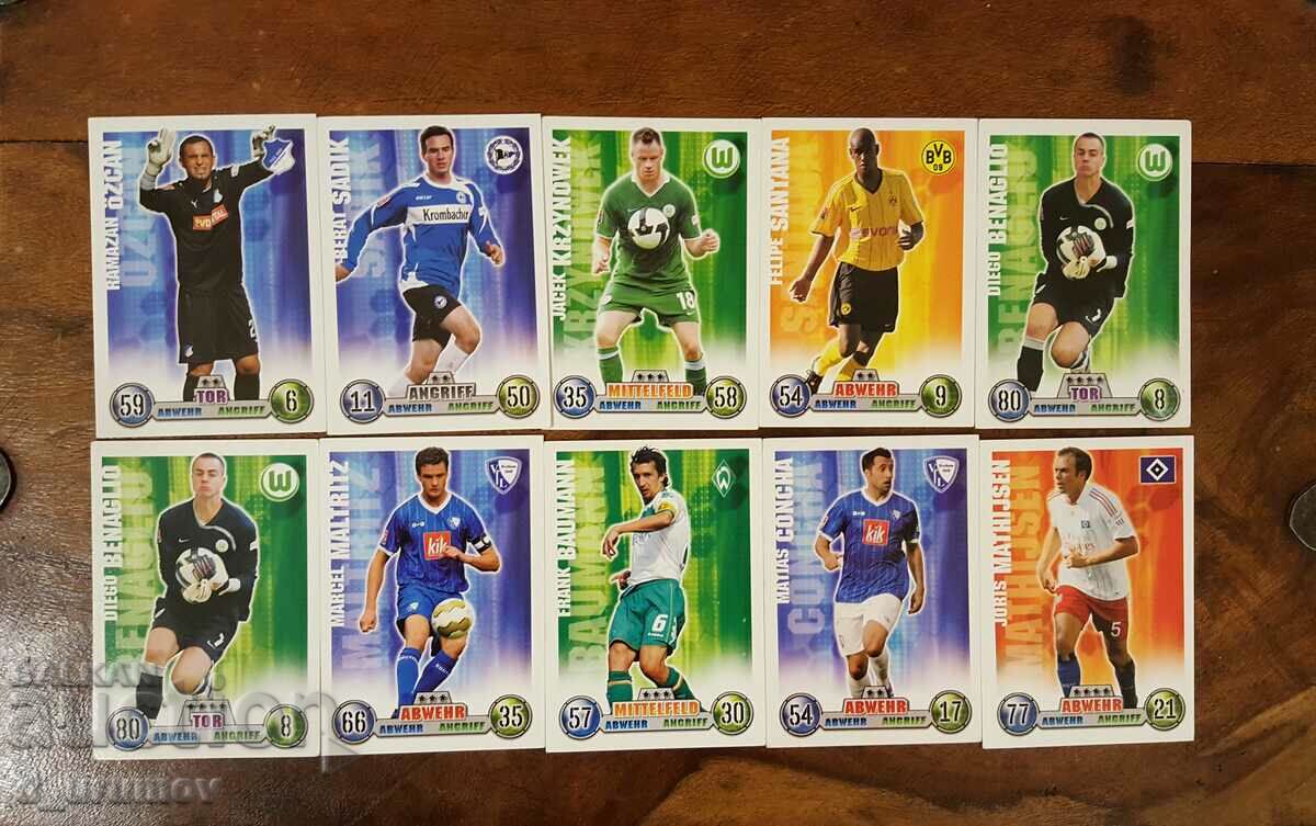 Delivery of Topps Football Player Cards. Bundesliga 2008-2009 – 30 pcs. Delivery of Topps Football Player Cards. Bundesliga 2008-2009 – 30 pcs.