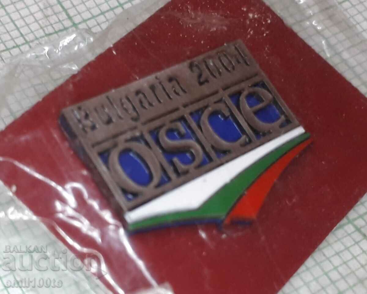 Auction  Badge - OSCE Bulgaria 2004