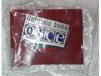 Insigna - OSCE Bulgaria 2004