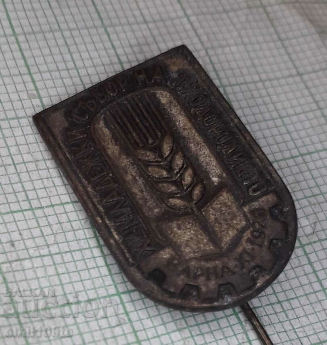 Auction Badge - Youth Council of Fertility Varna 1973 Auction Badge - Youth Council of Fertility Varna 1973