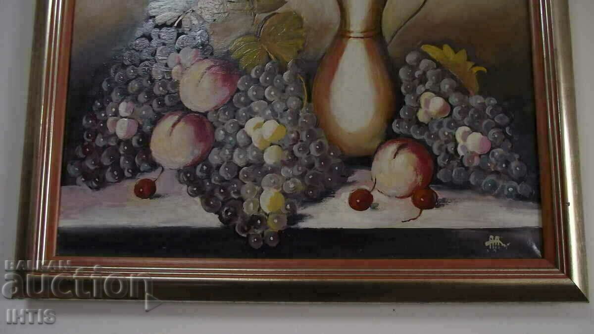 Delivery of OLD painting - / Still life / - oil - Super - Delivery of OLD painting - / Still life / - oil - Super -