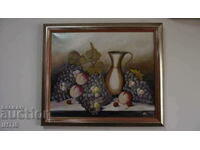 OLD painting - / Still life / - oil - Super -