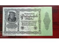 Germany 50,000 marks 11/19/1922 UNC/VF - from a collection