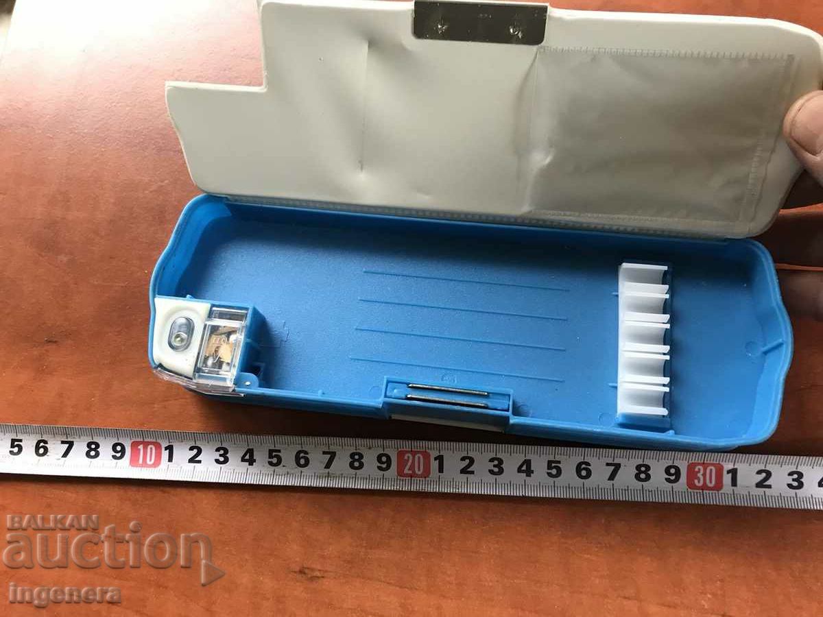 STUDENT BOX FOR PENCILS, CHEMICALS, ETC., SHARPENER with price 6.00 BGN | € 3.07 STUDENT BOX FOR PENCILS, CHEMICALS, ETC., SHARPENER with price 6.00 BGN | € 3.07