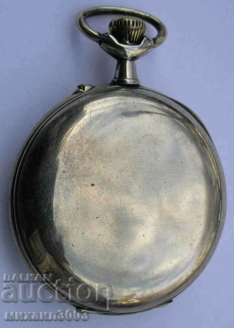 HUGE SWISS ADVERTISING POCKET WATCH E.W.&T. SIMPLEX with price 599.00 BGN | € 306.26 HUGE SWISS ADVERTISING POCKET WATCH E.W.&T. SIMPLEX with price 599.00 BGN | € 306.26