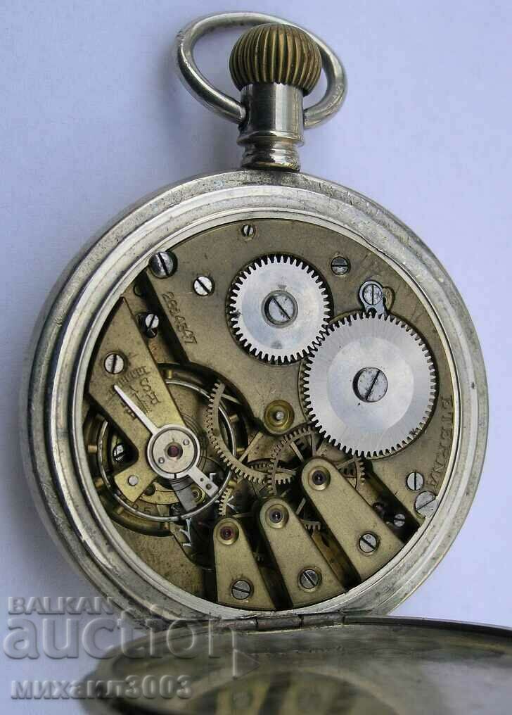 RARE SWISS CUSTOM ETERNA POCKET WATCH - 6 RARE SWISS CUSTOM ETERNA POCKET WATCH - 6