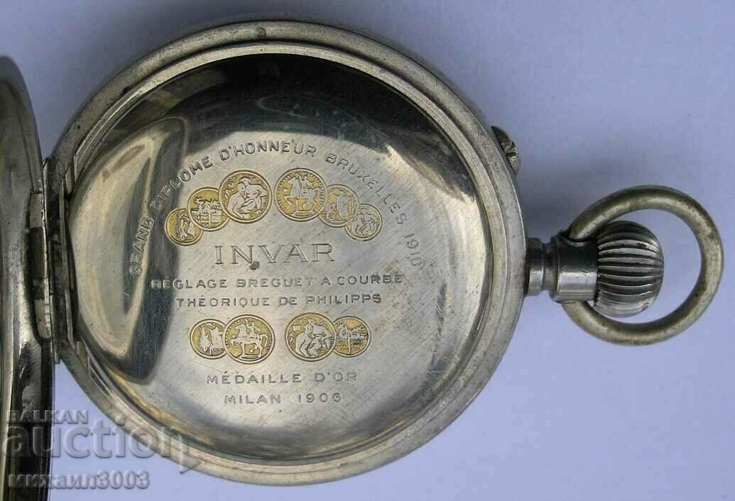 Delivery of RARE SWISS CUSTOM INVAR POCKET WATCH