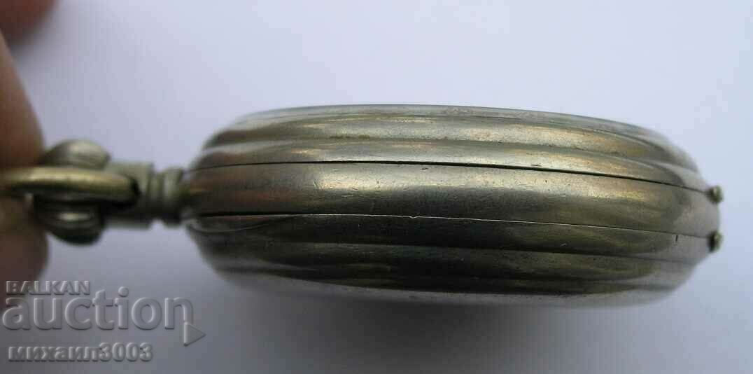 RARE SWISS CUSTOM INVAR POCKET WATCH - 7