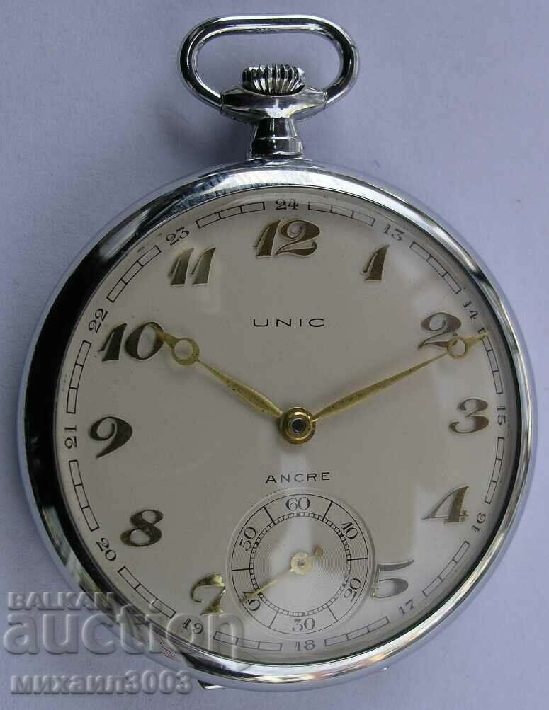 Auction 1940s UNIC SWISS POCKET WATCH Auction 1940s UNIC SWISS POCKET WATCH