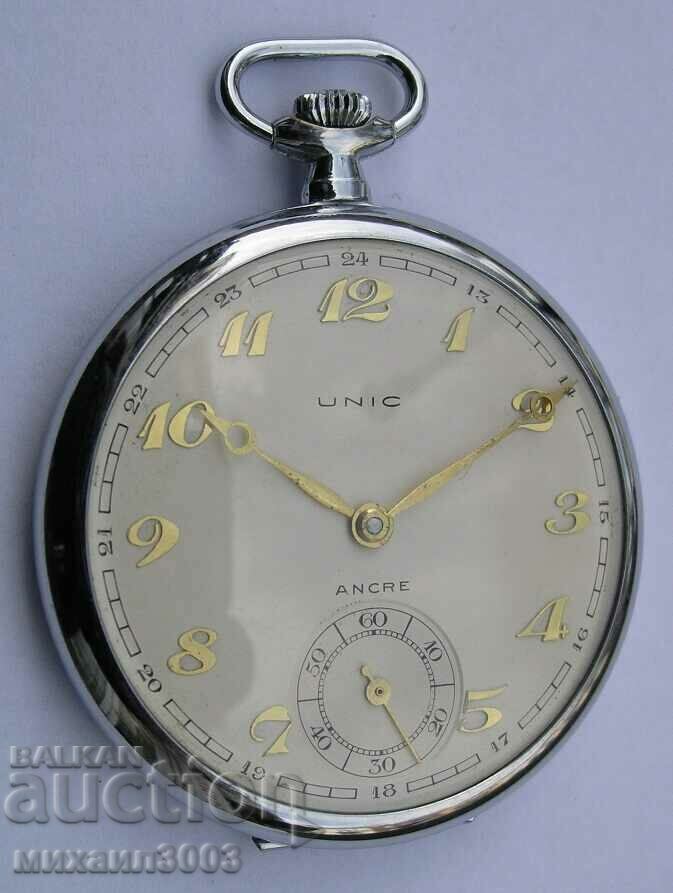 1940s UNIC SWISS POCKET WATCH