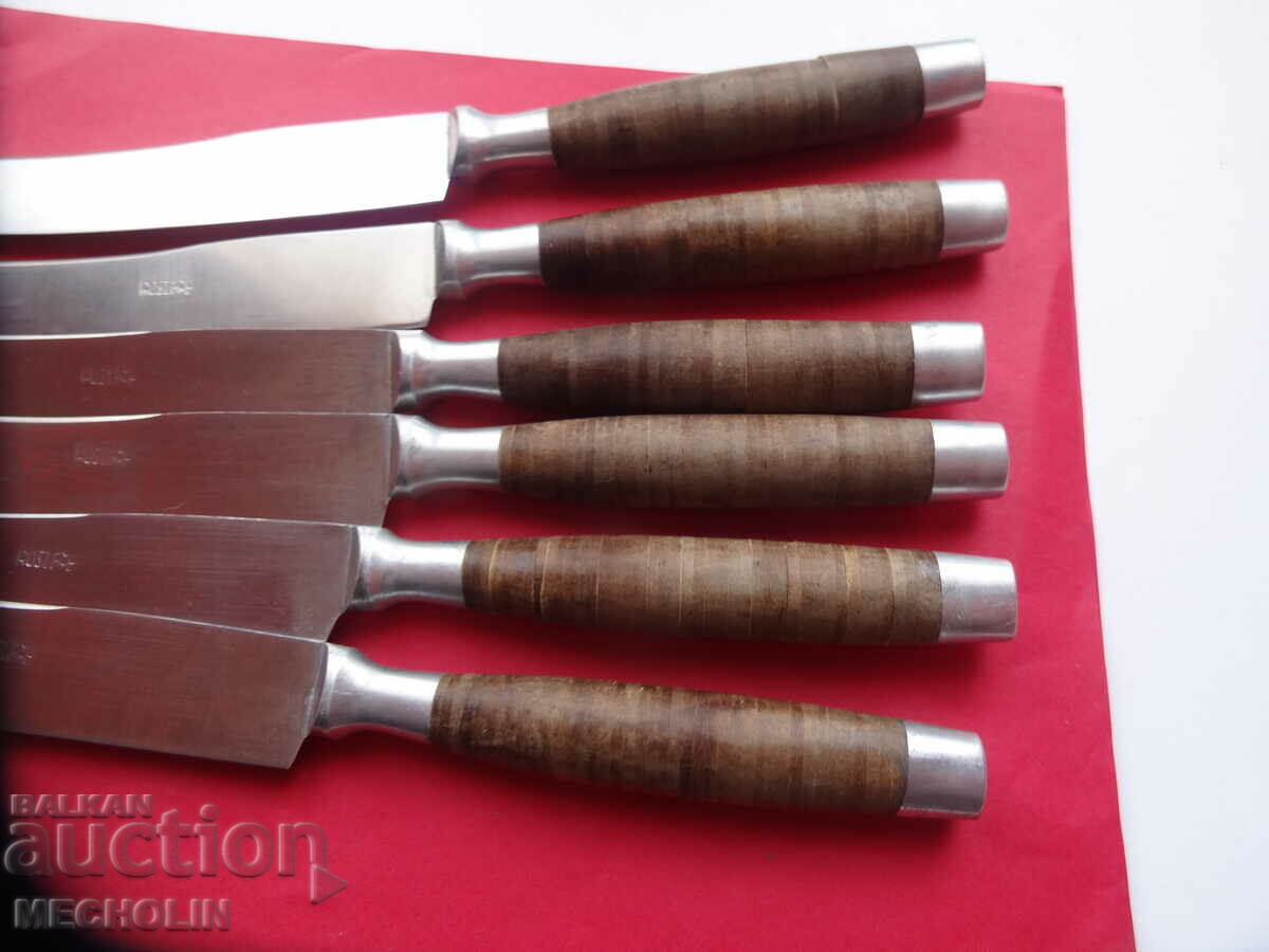 GERMAN KNIVES 6 NUMBERS ROSTFREI with price 50.00 BGN | € 25.56 GERMAN KNIVES 6 NUMBERS ROSTFREI with price 50.00 BGN | € 25.56