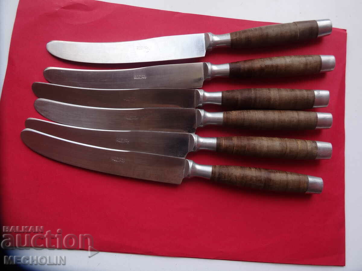 GERMAN KNIVES 6 NUMBERS ROSTFREI