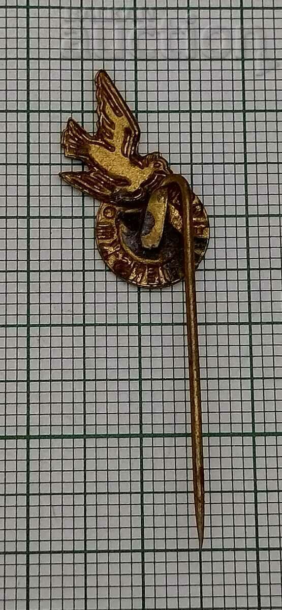 Auction SPORTS ORIENTING WALK FOR PEACE AND FRIENDSHIP DOVE BADGE Auction SPORTS ORIENTING WALK FOR PEACE AND FRIENDSHIP DOVE BADGE