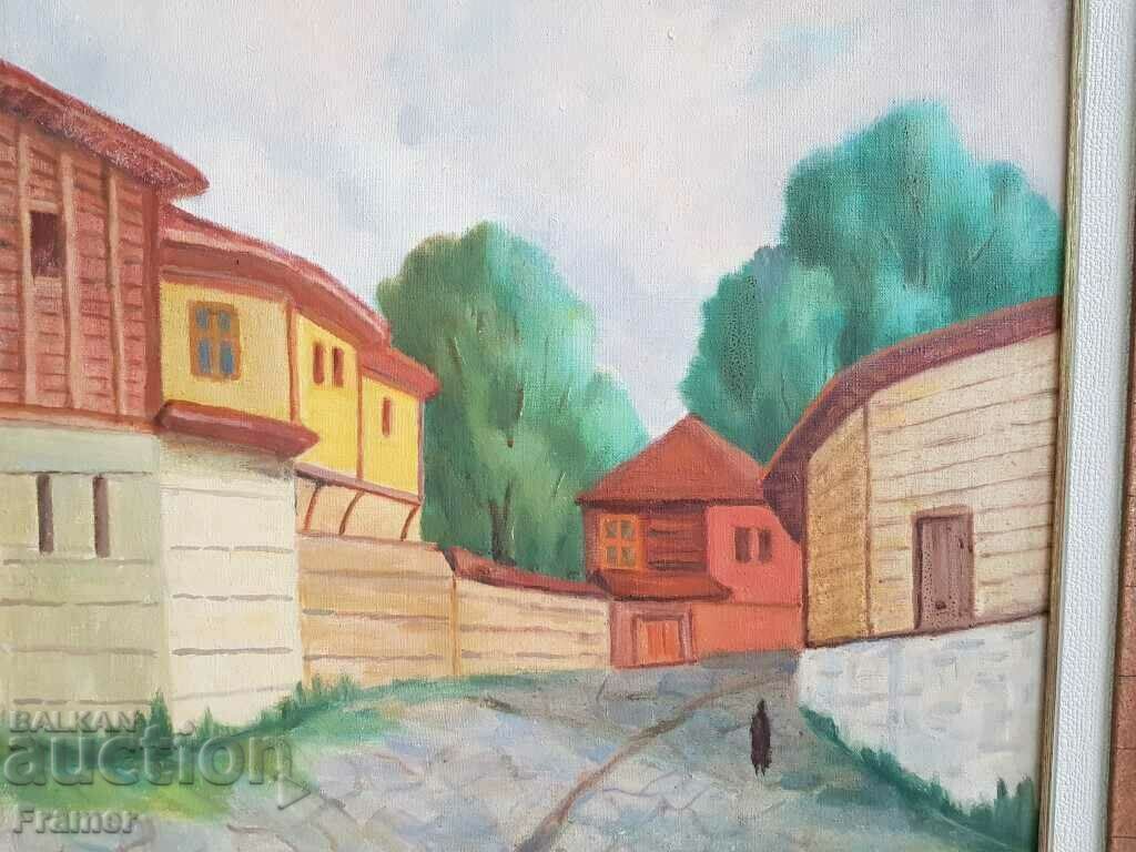 Delivery of Boris Kolev 1906-1982 Unique Landscape from Bansko oil paints Delivery of Boris Kolev 1906-1982 Unique Landscape from Bansko oil paints