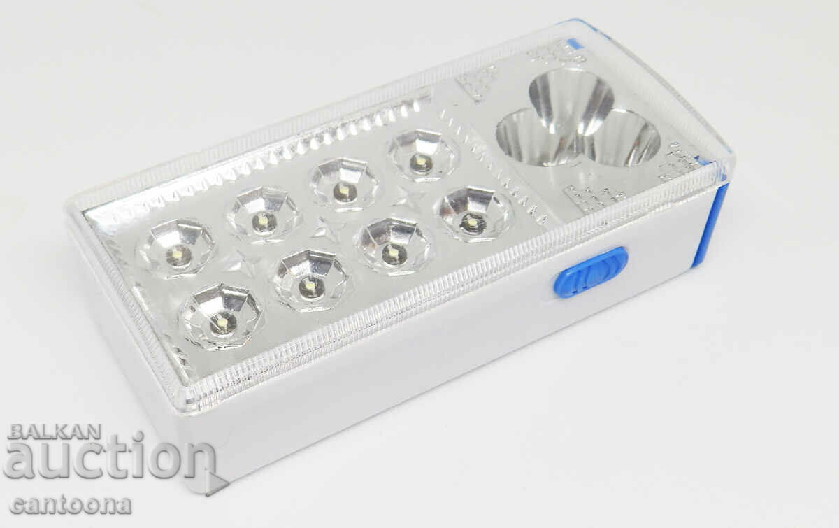 Mini portable LED lamp 8 + 3 diodes with price 5.98 BGN | € 3.06 Mini portable LED lamp 8 + 3 diodes with price 5.98 BGN | € 3.06