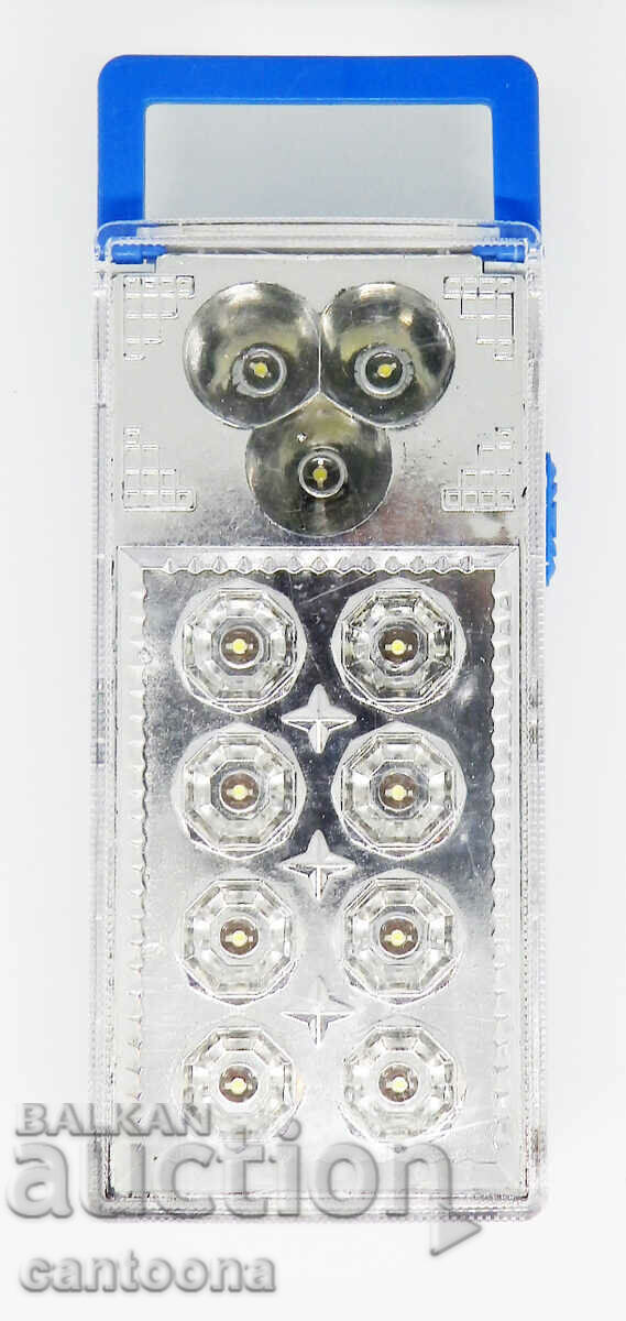 Μίνι φορητή λάμπα LED 8 + 3 διόδους