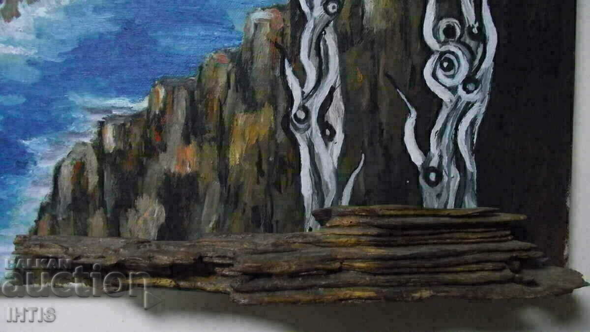 PAINTING- / Master Drawing-abstraction /- oil - - 7 PAINTING- / Master Drawing-abstraction /- oil - - 7