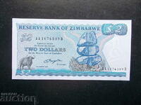 ZIMBABWE, 2 $, 1980, UNC