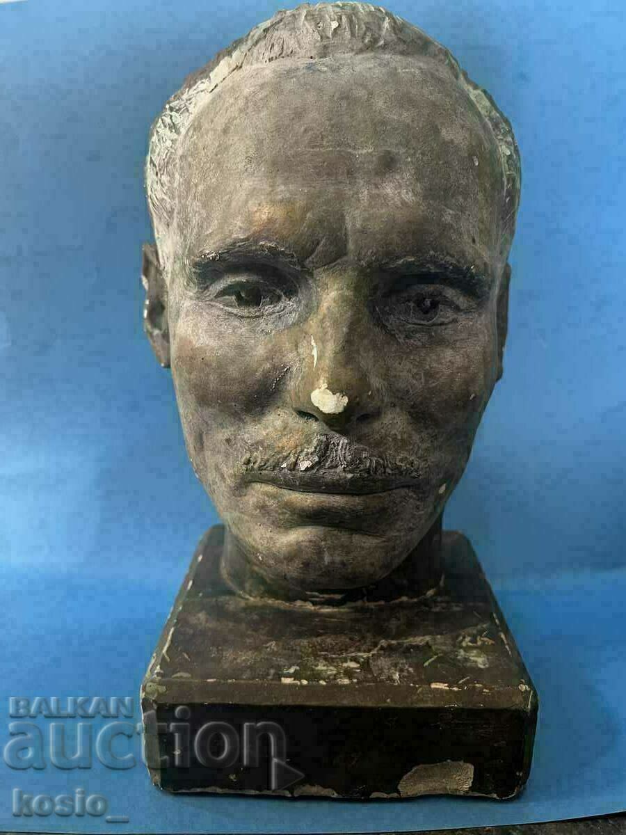 Гипсова глава скулптура