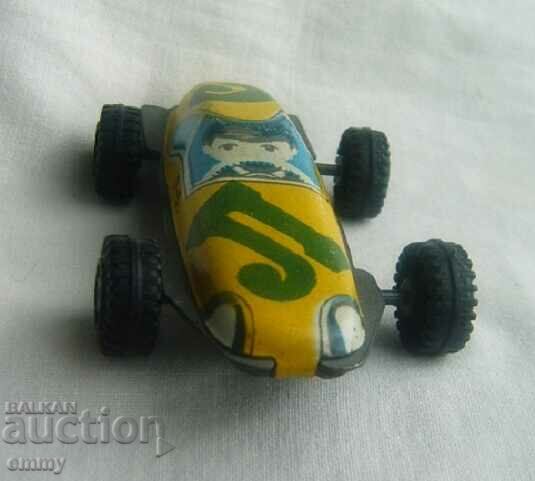 Стара ламаринена играчка кола количка "Стрела Л-5", СССР - 5 Стара ламаринена играчка кола количка "Стрела Л-5", СССР - 5