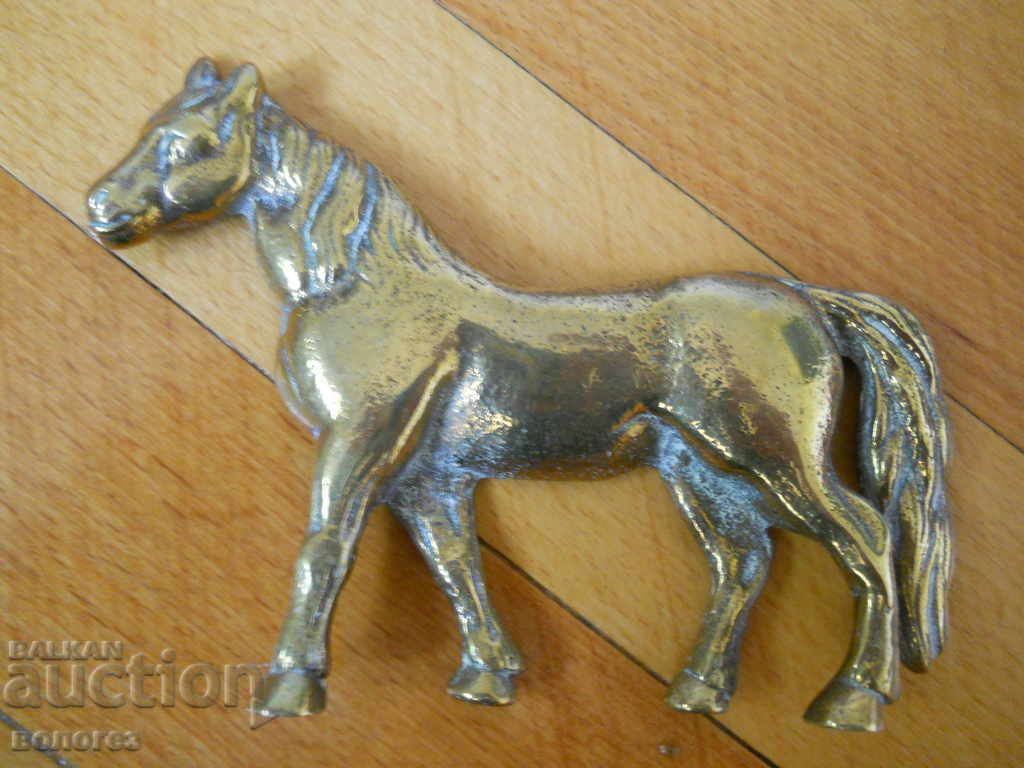 bronze application - horse