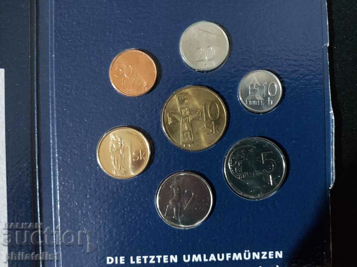 Complete set - Slovakia, 7 coins with price 22.00 BGN | € 11.25