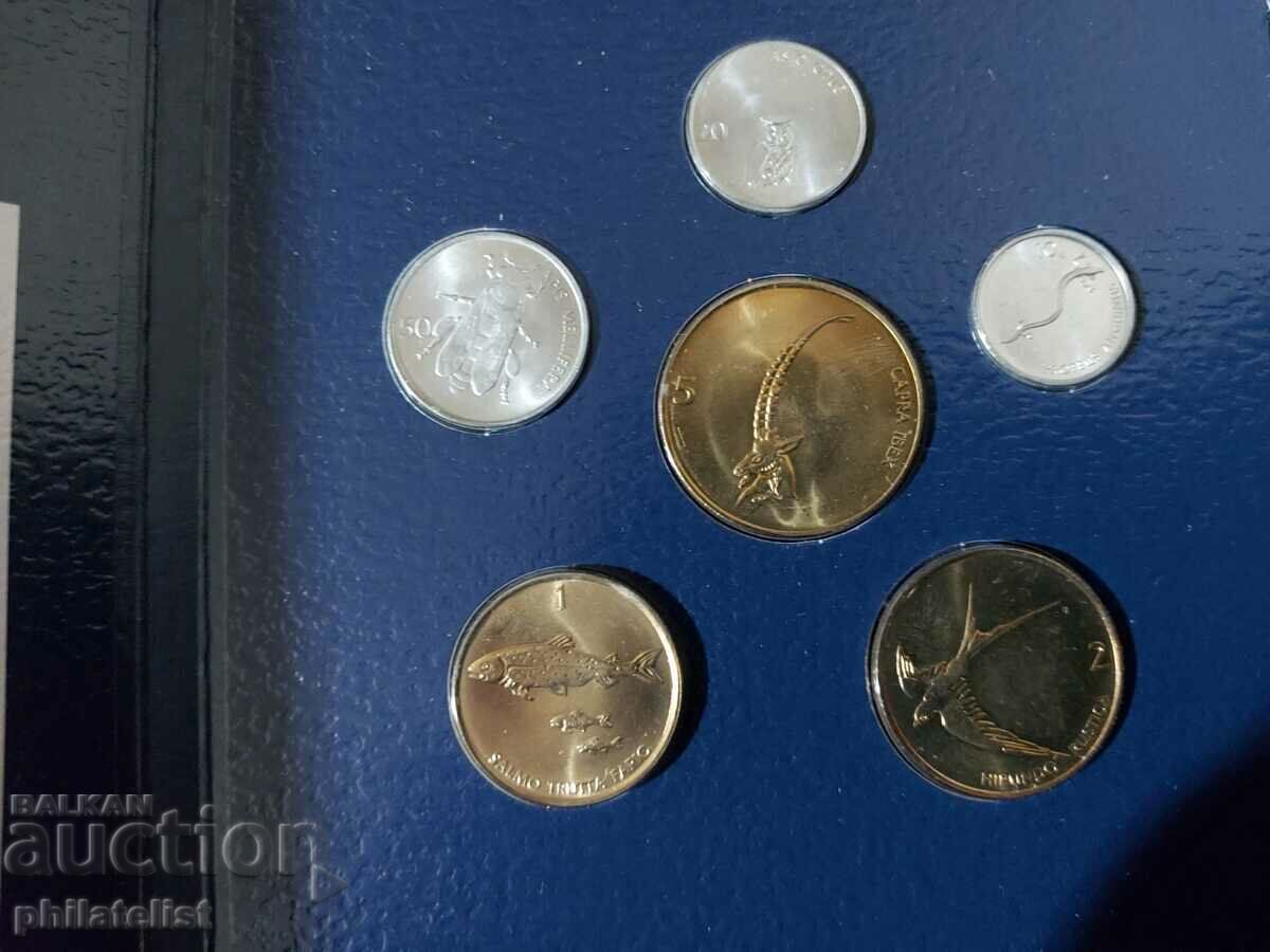 Complete set - Slovenia in tolars with price 22.00 BGN | € 11.25