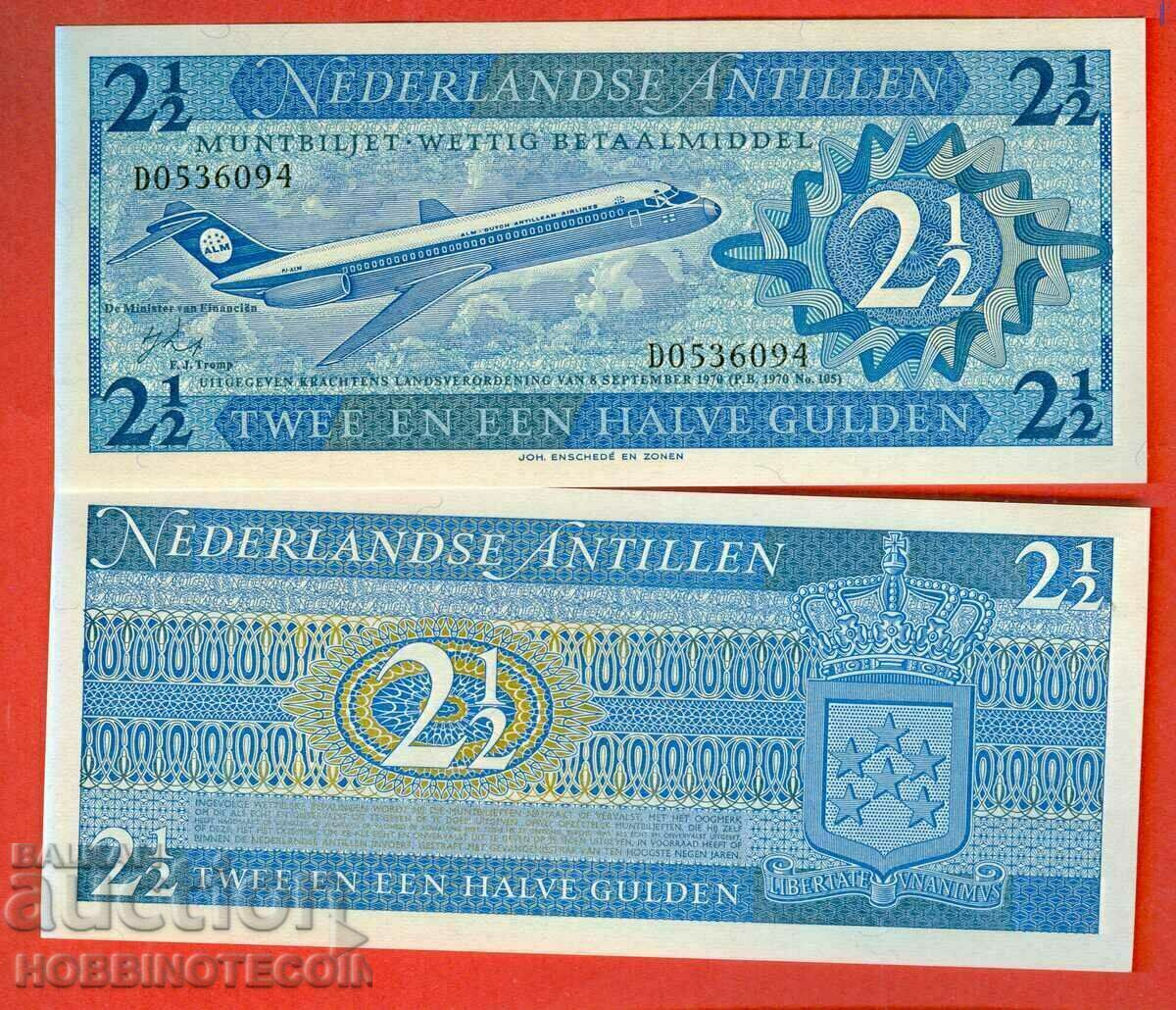 ANTILELE OLANDEZE - 2.5 Gulden emisiune 1970 NOU UNC