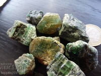 natural emerald beryl on matrix unique lot 453.85 carats