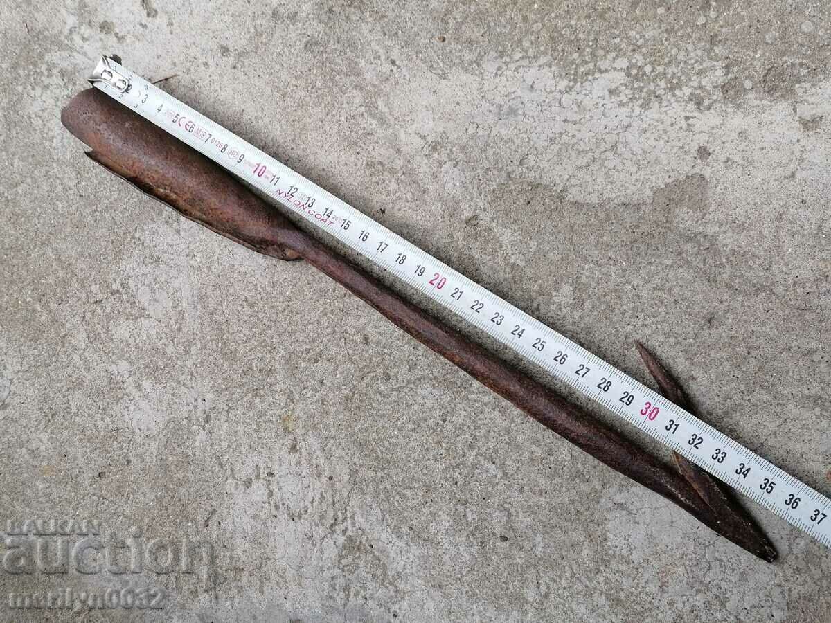 Παλιό γάντζο για το χτύπημα του νύχι από σφυρήλατο σίδερο - 6 Παλιό γάντζο για το χτύπημα του νύχι από σφυρήλατο σίδερο - 6