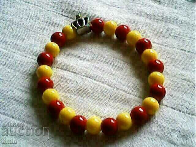 frumos colier de mărgele de sticlă de Murano brățară de piatră cu preț 30.00 BGN | € 15.34