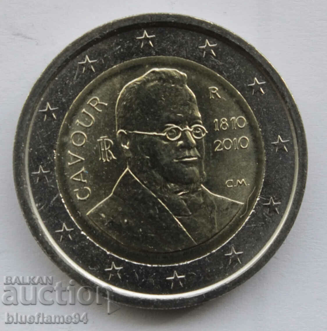 2 евро Италия 2010