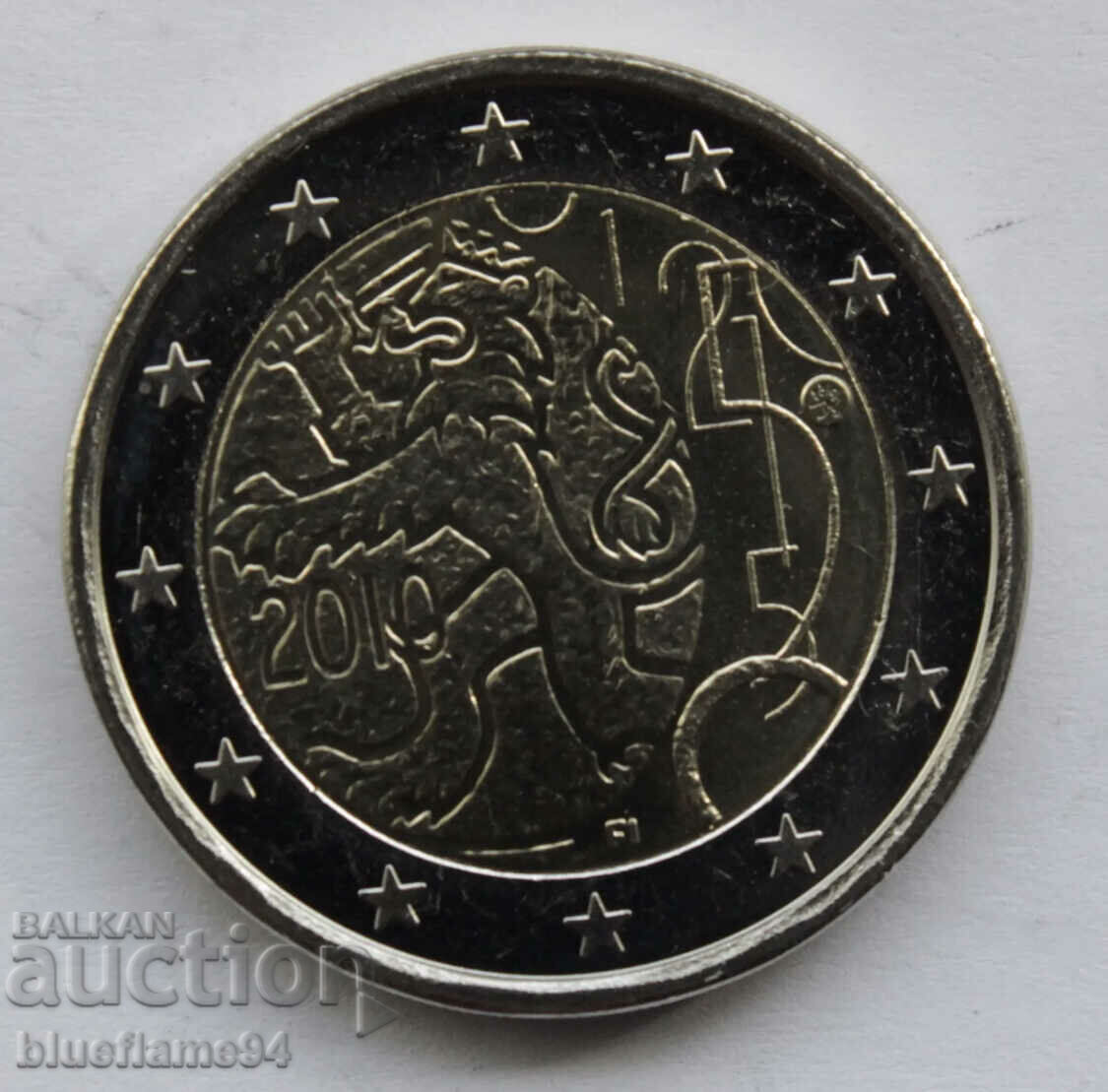 2 евро Финландия 2010